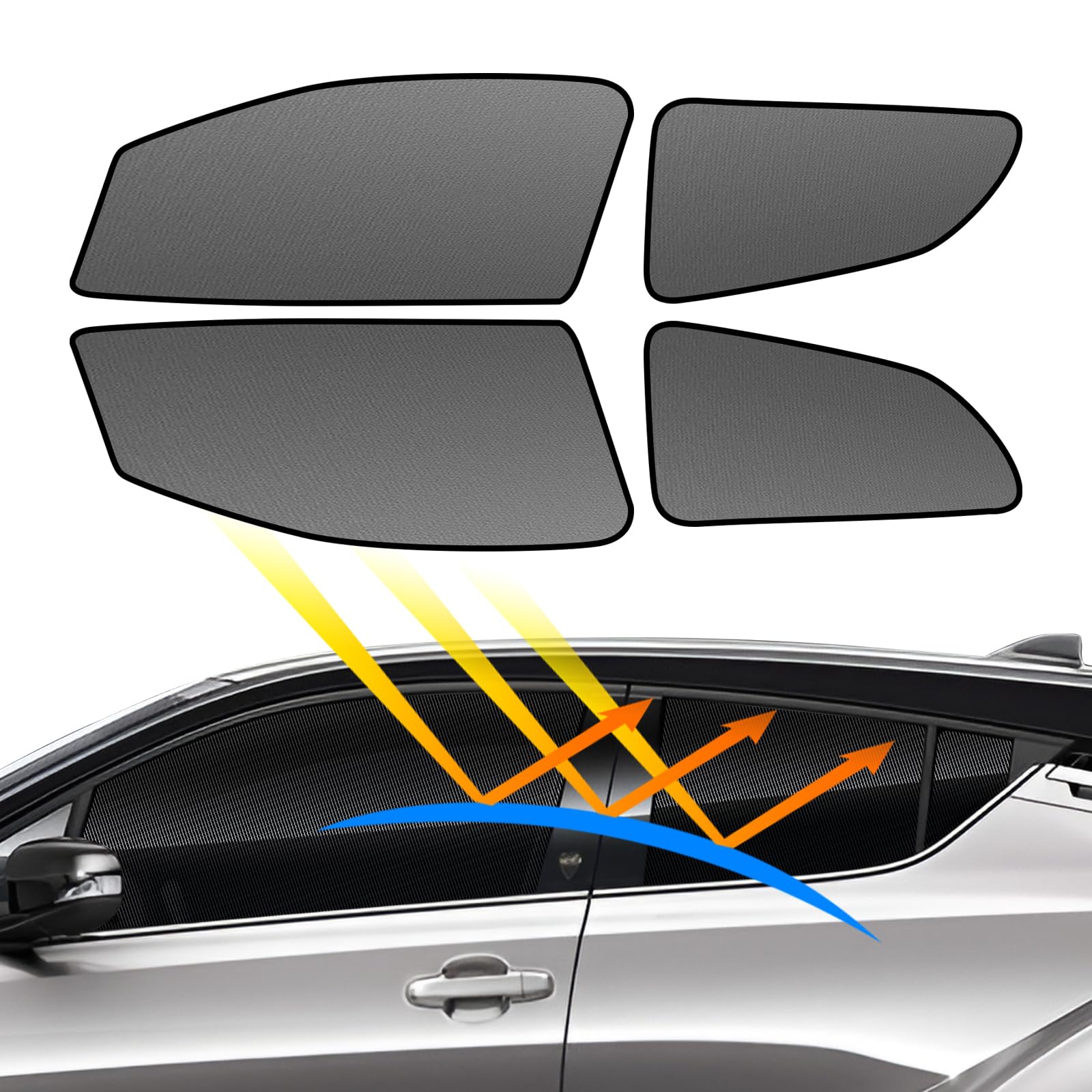 Amazon | BLUESEATEC トヨタ C-HR マグネット式 メッシュ
