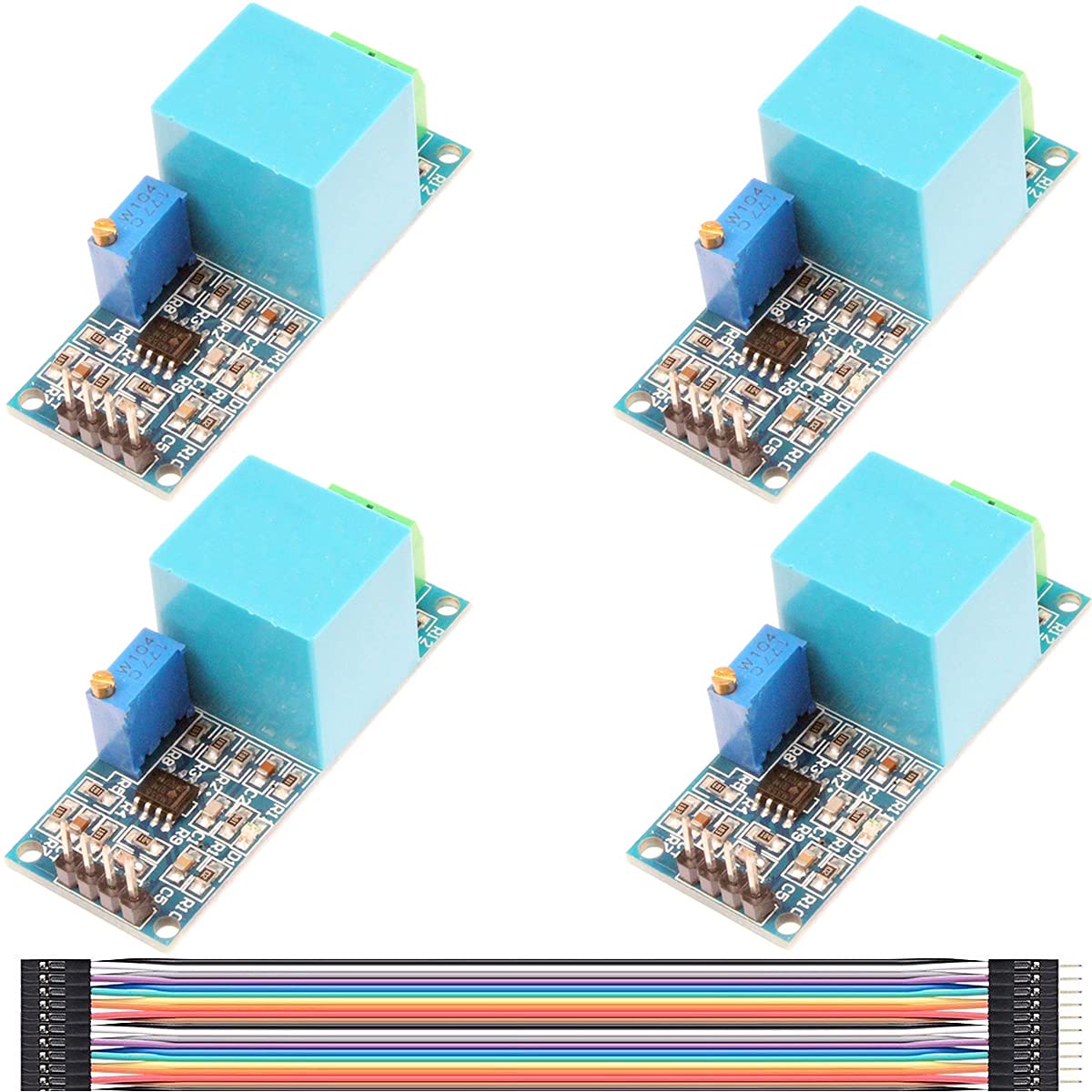 Snapklik.com : DAOKI 4 Pcs 5-30V ZMPT101B Voltage Transformer Module ...