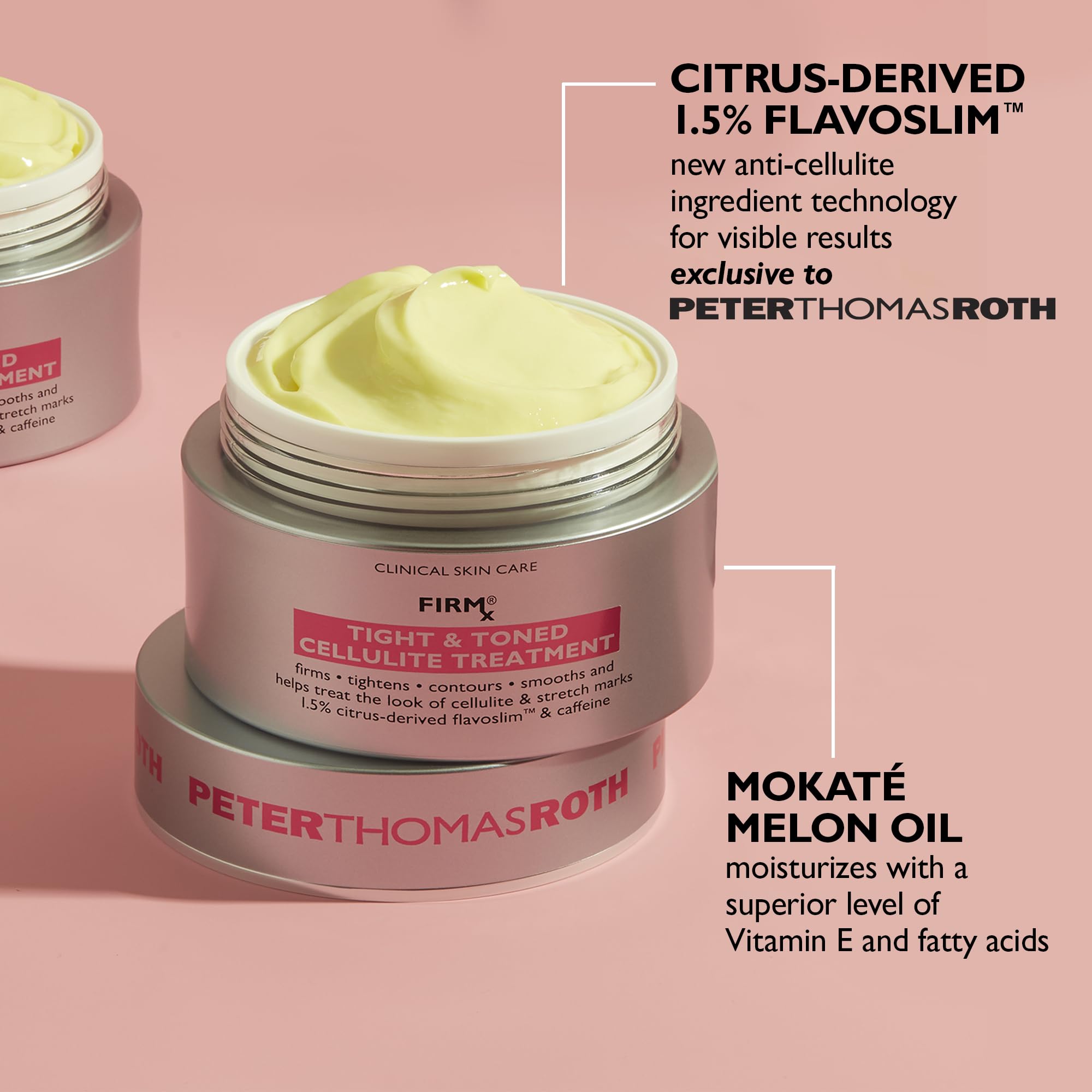 Peter Thomas Roth | FIRMx® Tight & Toned Cellulite Treatment, Body Cream, Clinically Proven to Reduce the Look of Cellulite In Just 2 Weeks