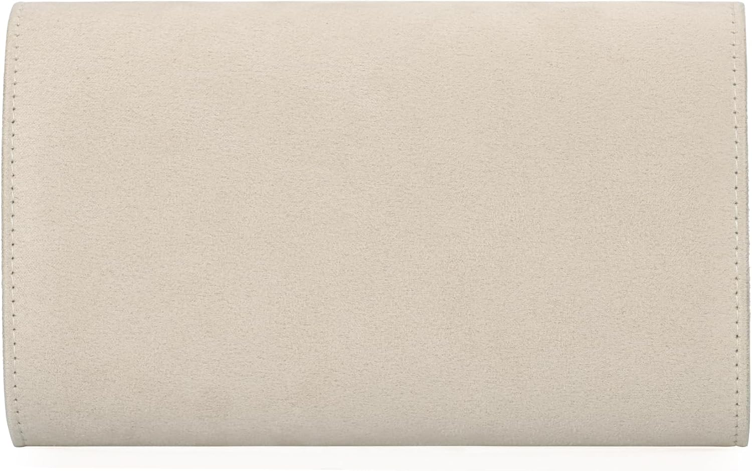 Venoline Faux Suede Women Evening Bag Foldover Clutch Purse Cocktail Prom Party Formal Envelope Handbag - Image 8