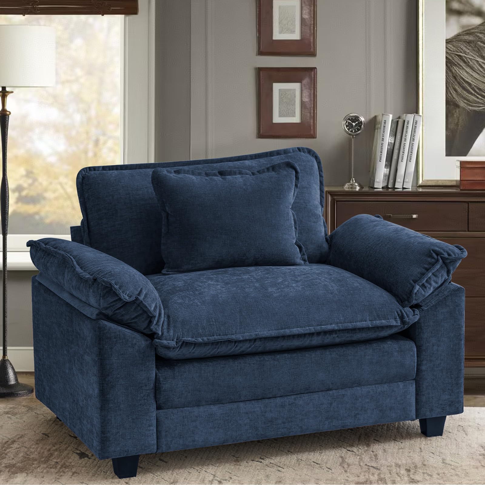 Amazon.com: CDCASA Oversized Accent Chair, Chenille Cloud Sofa
