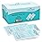EasyHome 5 Panel Urine Drug Test Kit [25 Pack] - THC/Marijuana, Cocaine, OPI, AMP, BZO All Drugs Testing Strips in One Kit - Home Use Drug Detox Tests with Results in 5 Mins EDOAP-754
