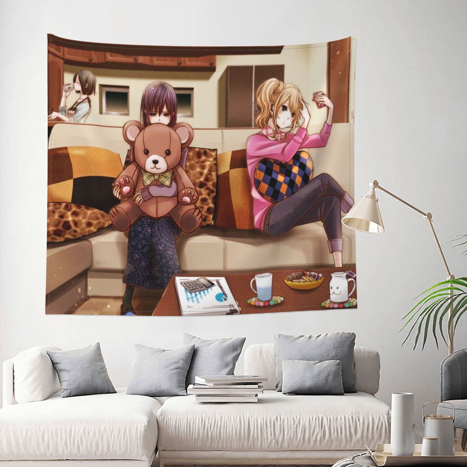 Amazon.co.jp: citrus／シトラス タペストリー アニメ、リビングルーム 