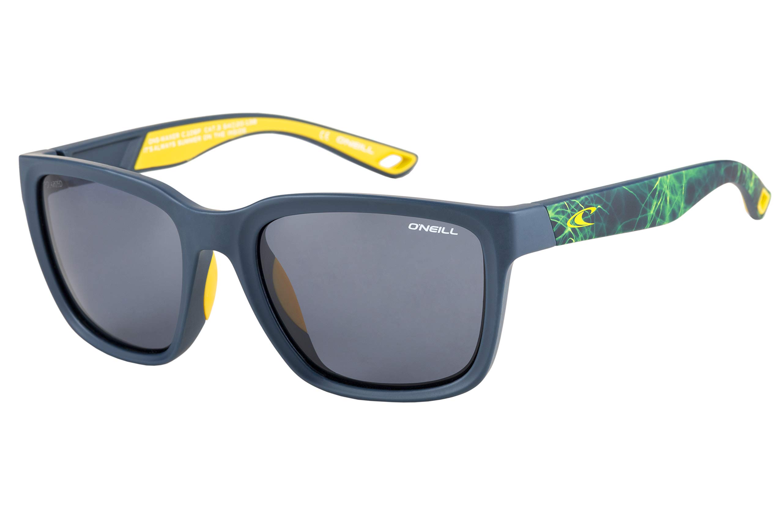 O'NeillWaxer 2.0 Men's and Women's Polarized Square Sunglasses, 54 mm