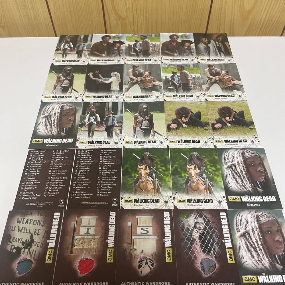 Amazon.co.jp: 167枚 ウォーキングデット カード トレカ リック