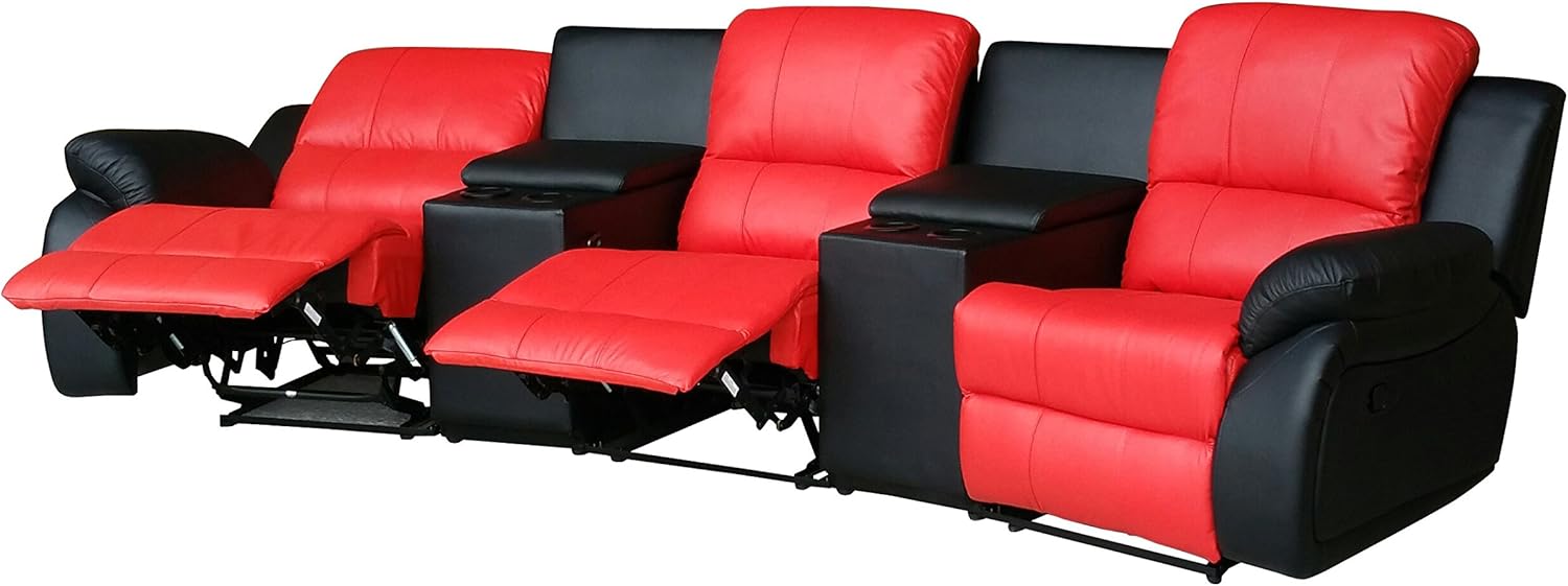Mapo Möbel Ledersofa Kinosofa Fernsehsofa 5129Cup38401S Amazon.de
