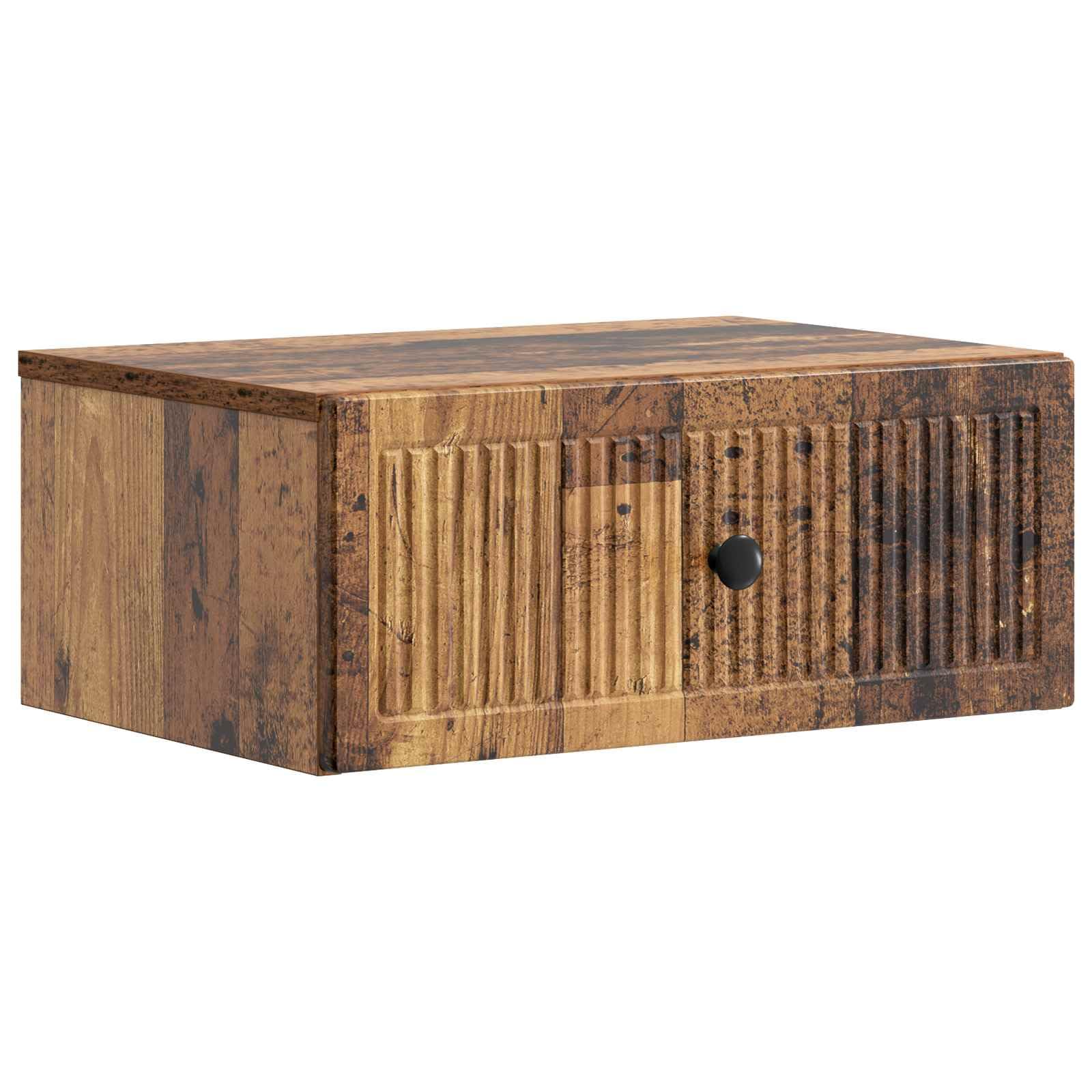 Meuble de Rangement Pratique pour Chambre et Salon Style Industriel Chic