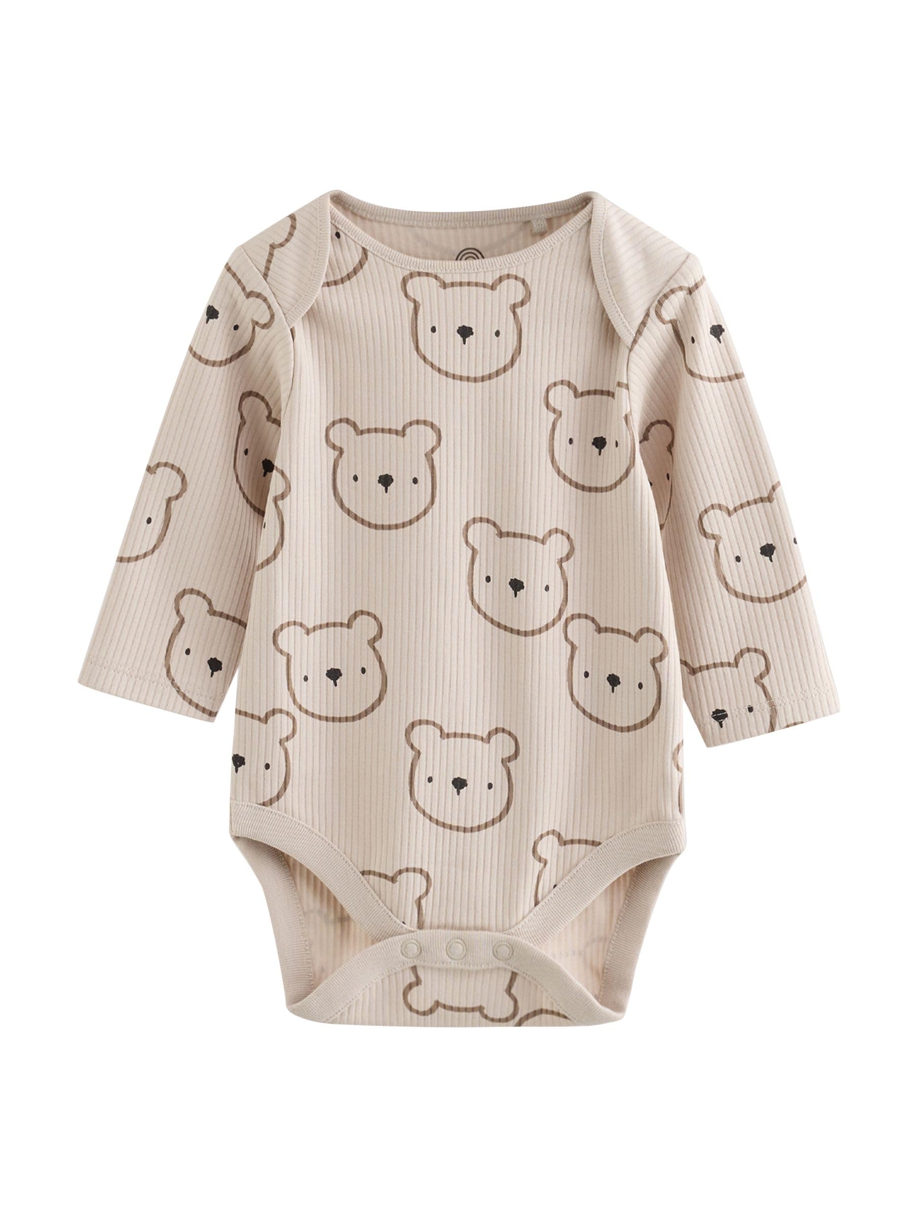 NEXT Bambini Confezione da 5 body a maniche lunghe