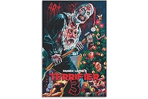 Terrifier 3 2024 Movie Poster: The Ultimate Wall Art for Horror Enthusiasts