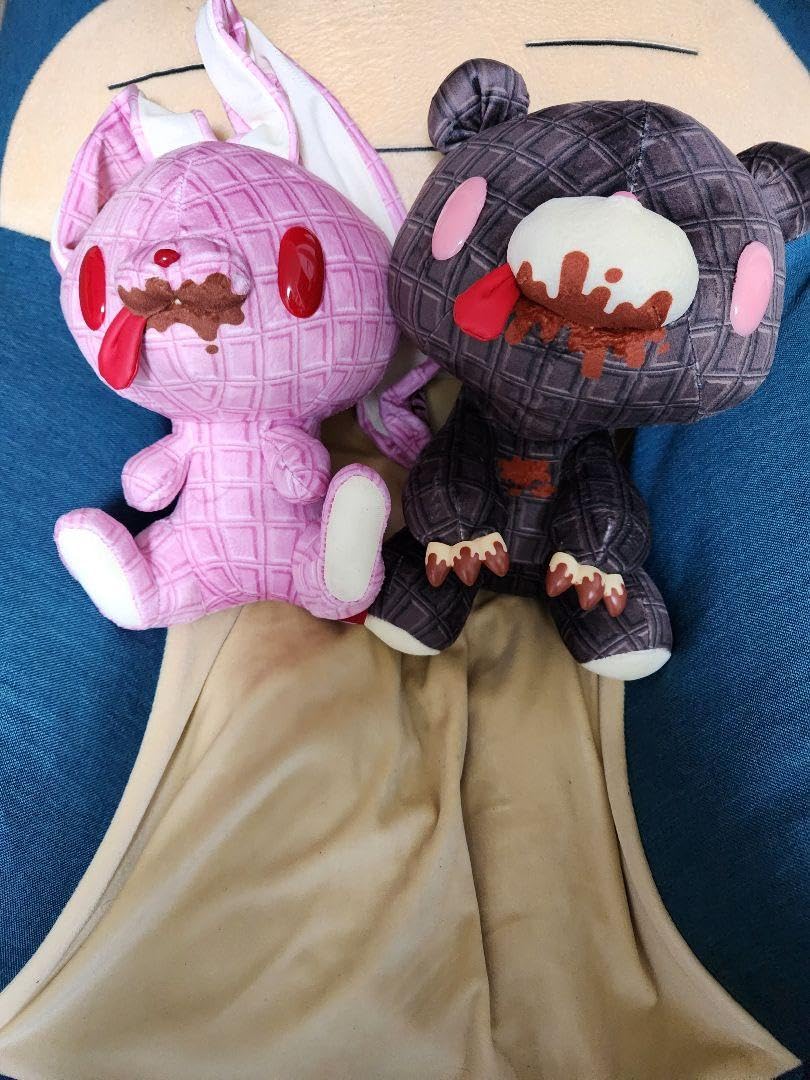 【2点セット】チャックスGP グルーミー 汎用うさぎ ぬいぐるみ チャックスGP グル～ミ～＆汎用うさぎ ぬいぐるみB グルーミー