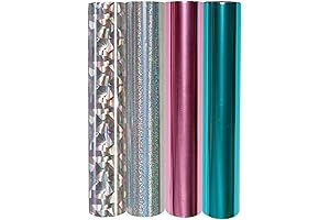 Spellbinders 4 Metallic & Holographic Variety Pack Glimmer Hot Foil for Tumblers