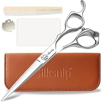Silksnip Professional 6" Hair Cutting Scissors - Razor-Sharp Stainless Steel Barber Shears, Ergonomic Handle for Salon & Home Use