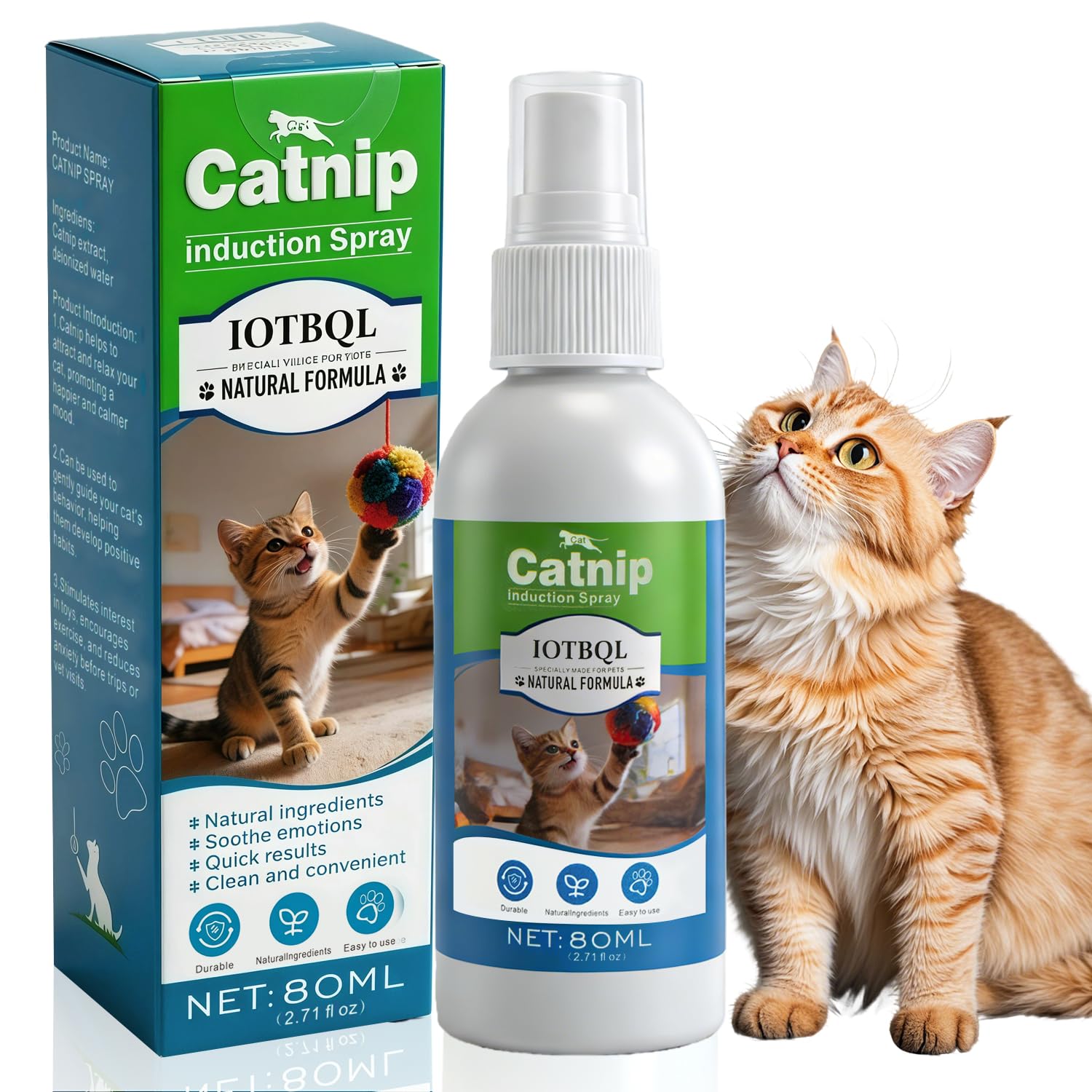 IOTBQL Premium Catnip Spray
