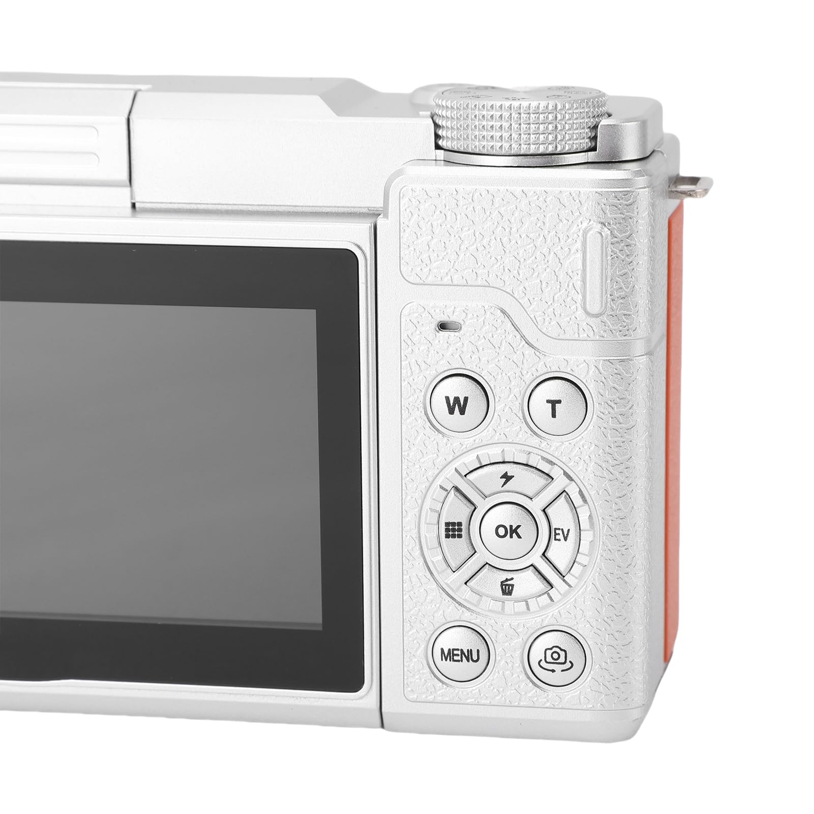VBESTLIFE Fotocamera Digitale 5k per Fotografia con Wifi, Fotocamera Vlogging con Telecamere da Viaggio a Schermo a Flip da 3 Pollici 180 Zoom, per le Ragazze Principianti (BROWN)