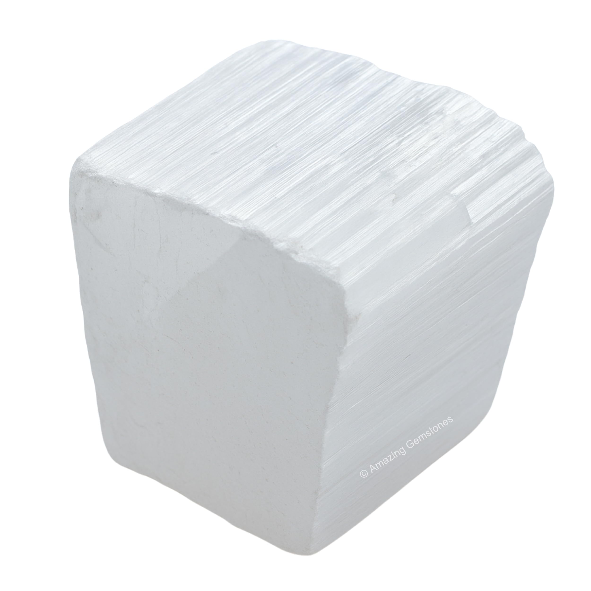 Selenite Crystals and Healing Stones, 1 Piece Raw
