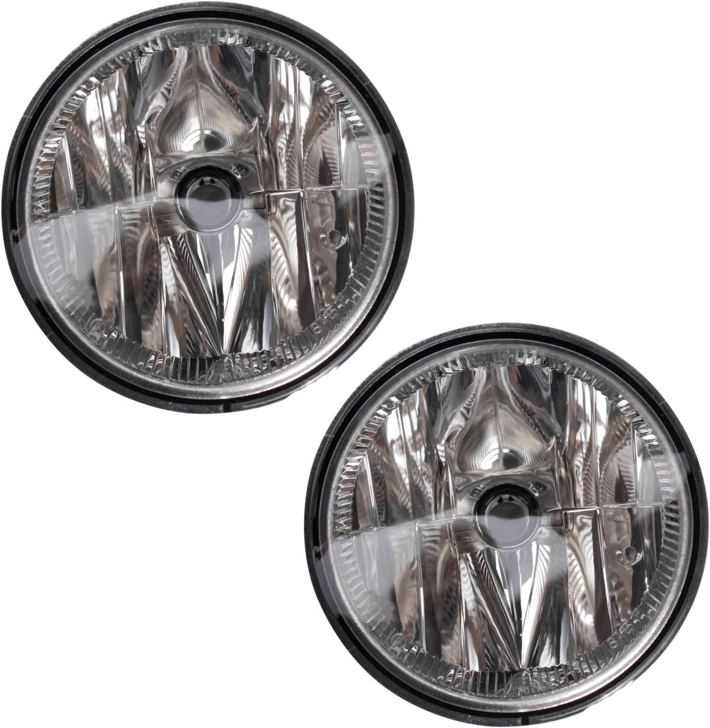 TRQ Fog Light Set Driver & Passenger Side FO2592229 Compatible with 2011-2014 Ford F-150