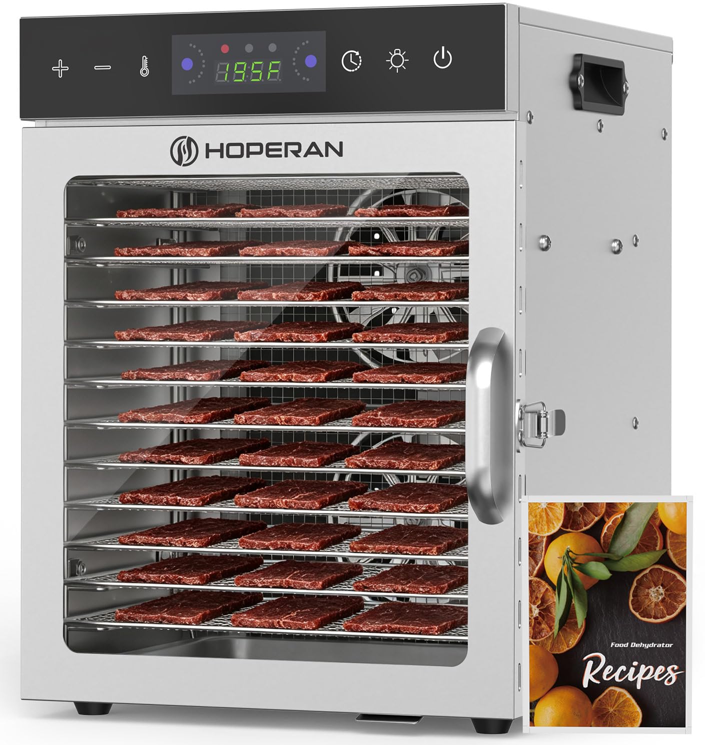 HOPERAN 12-Tray Food Dehydrator Machine