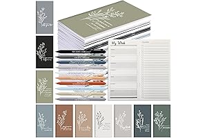 60 Pcs Employee Appreciation Gifts Weekly Planner Notebooks and Pens Set