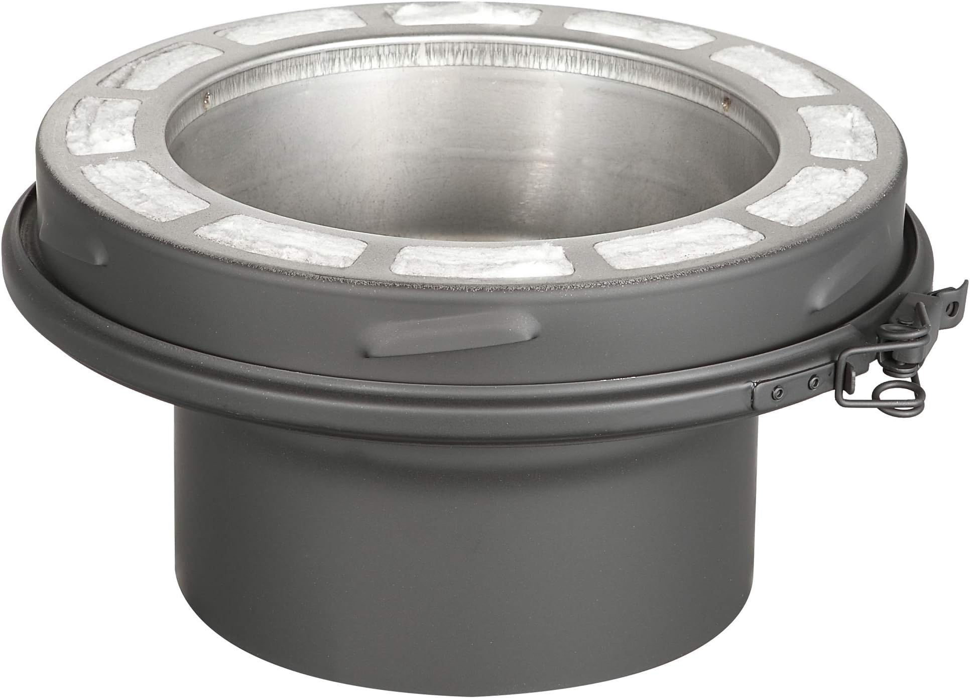 AllFuel HST Stove Pipe Adaptor for 6" Diameter 304 Stainless Steel All Fuel Class-A Double Wall Insulated Chimney Pipe