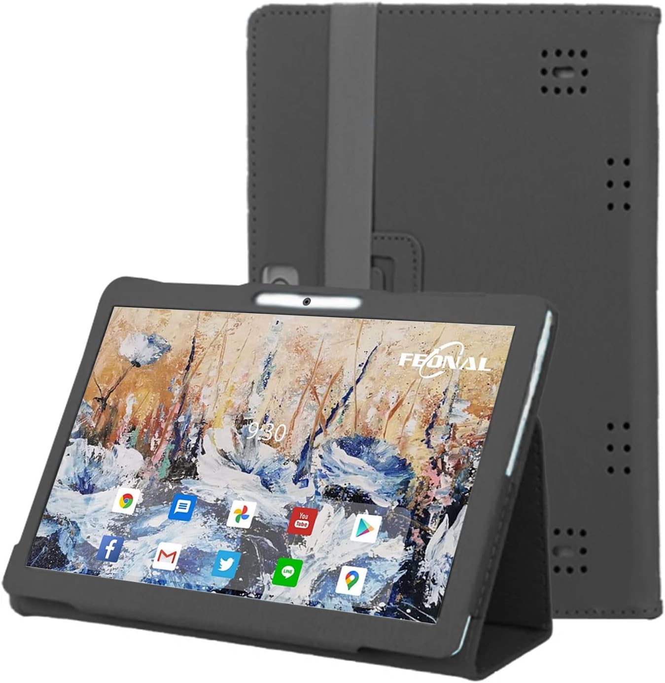 ジョイサーフ JOYSURF JS10 タブレット ケース、フィルム付き