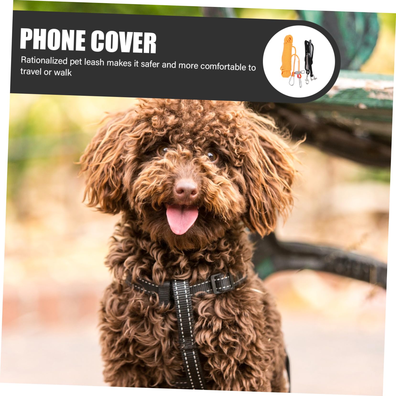TOYANDONA Cable para Perros De Camping De Equipo para Acampar Perros Cable De Sujeción para Mascotas Al Aire para Correas De y Actividades De Campo