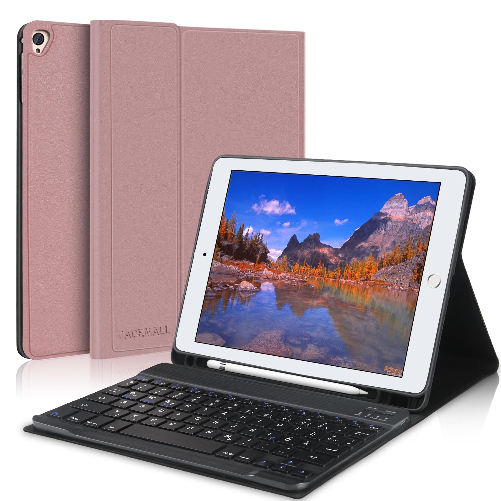 JADEMALL U00c9tui Pour IPad Avec Clavier, 10,2