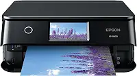 Epson Impressora sem fio Expression Photo XP-8800 com sistema de tinta Claria de 6 cores, impressão sem bordas de até 21,6 x 28 cm, impressão de fotos rápida de 10 x 15 cm, tela sensível ao toque