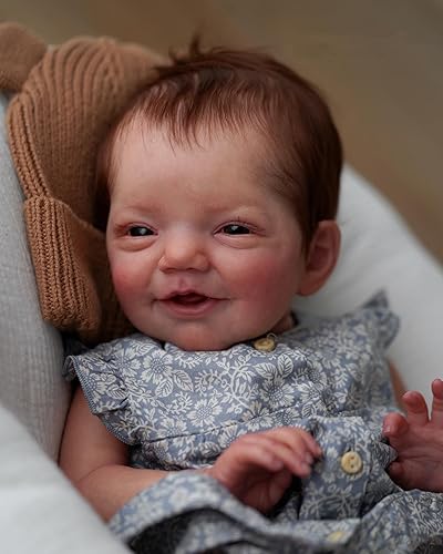 Miniatura 2 de Anano Reborn Baby Dolls 20" Full Silicone Body Realistic Newborn Girl Anatomically Correct Lifelike Collectible Infant Doll Ultra-Realistic Features