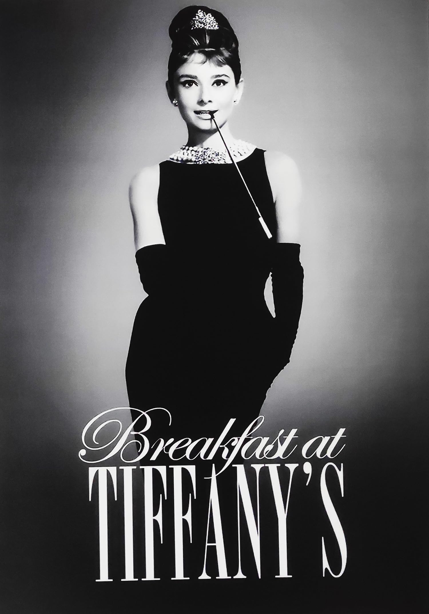 Poster Audrey Hepburn Style Rétro - 30x40cm - Déco Vintage Hollywood - Papier Qualité Premium