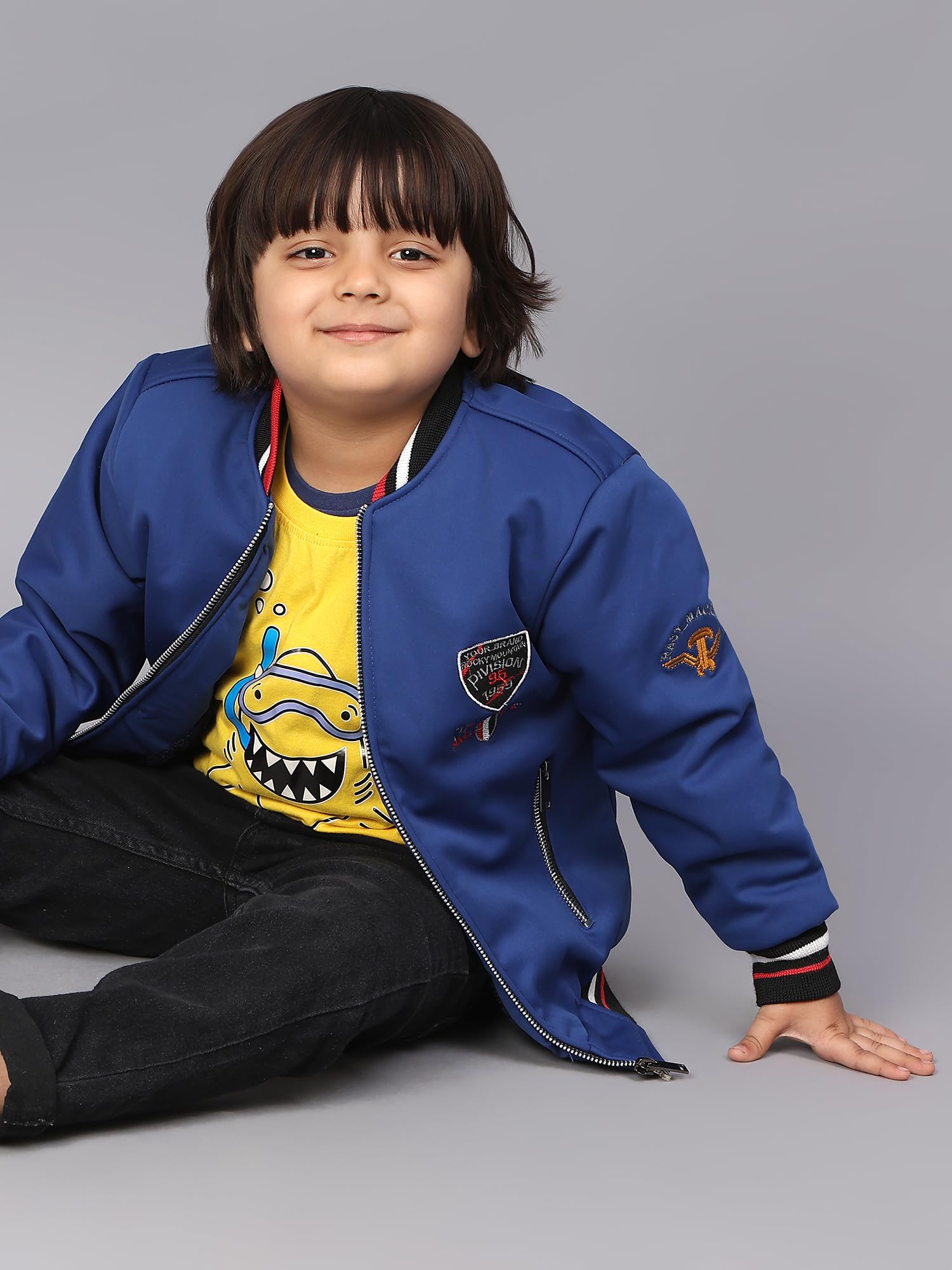 Sky Heights Boy's Parka Coat (JK DIVSN_Blue_4-5 Years) - Image 7 thumbnail