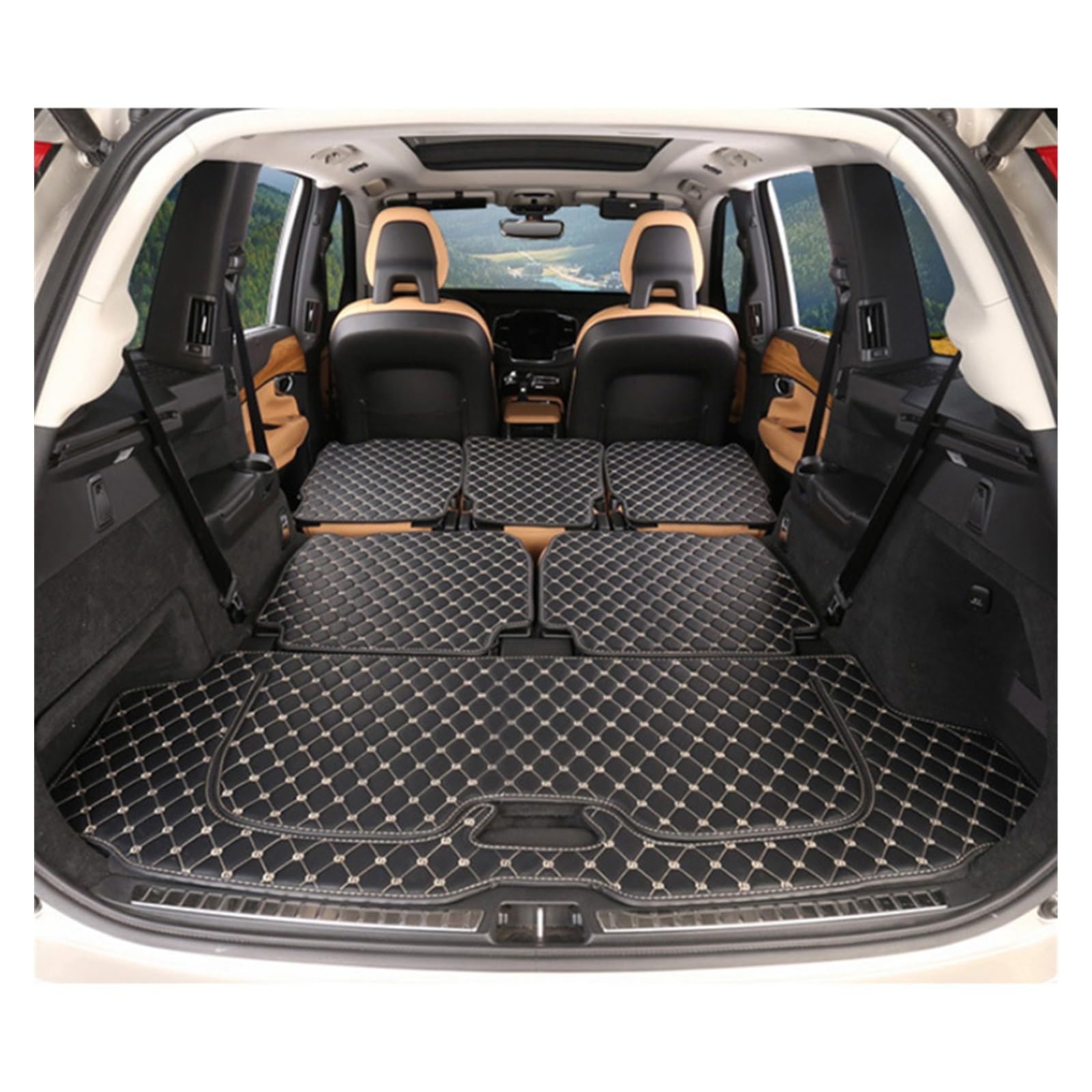 ボルボ volvo xc90 ラゲッジマット トランクマット 純正オプション