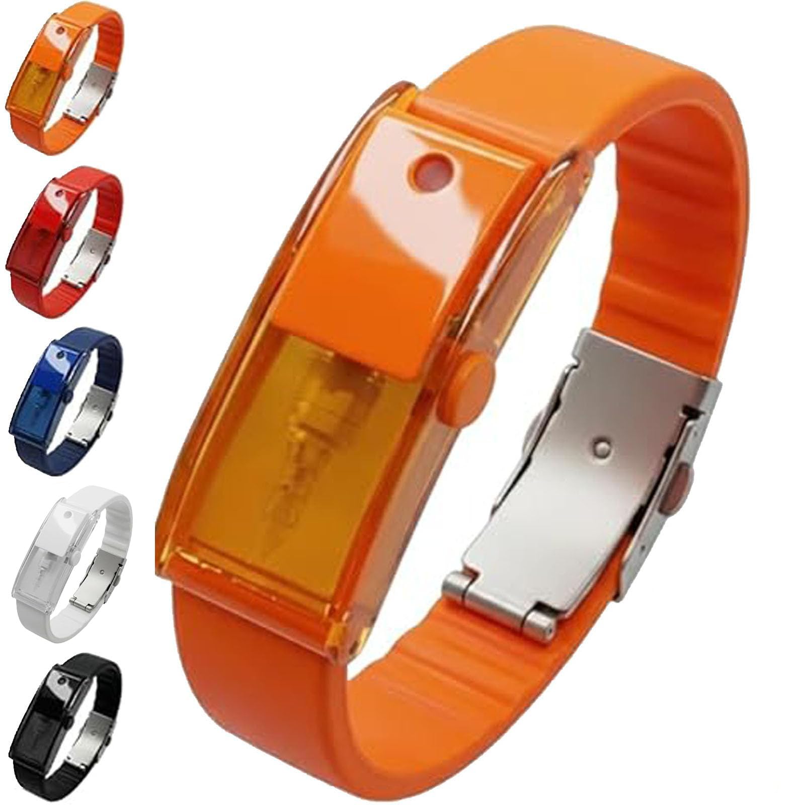 Genérico Pulsera atomizadora de fragancia, pulsera ajustable con difusor de aceites esenciales y perfumes recargables, reutilizable, adecuada para la vida cotidiana fuera del hogar