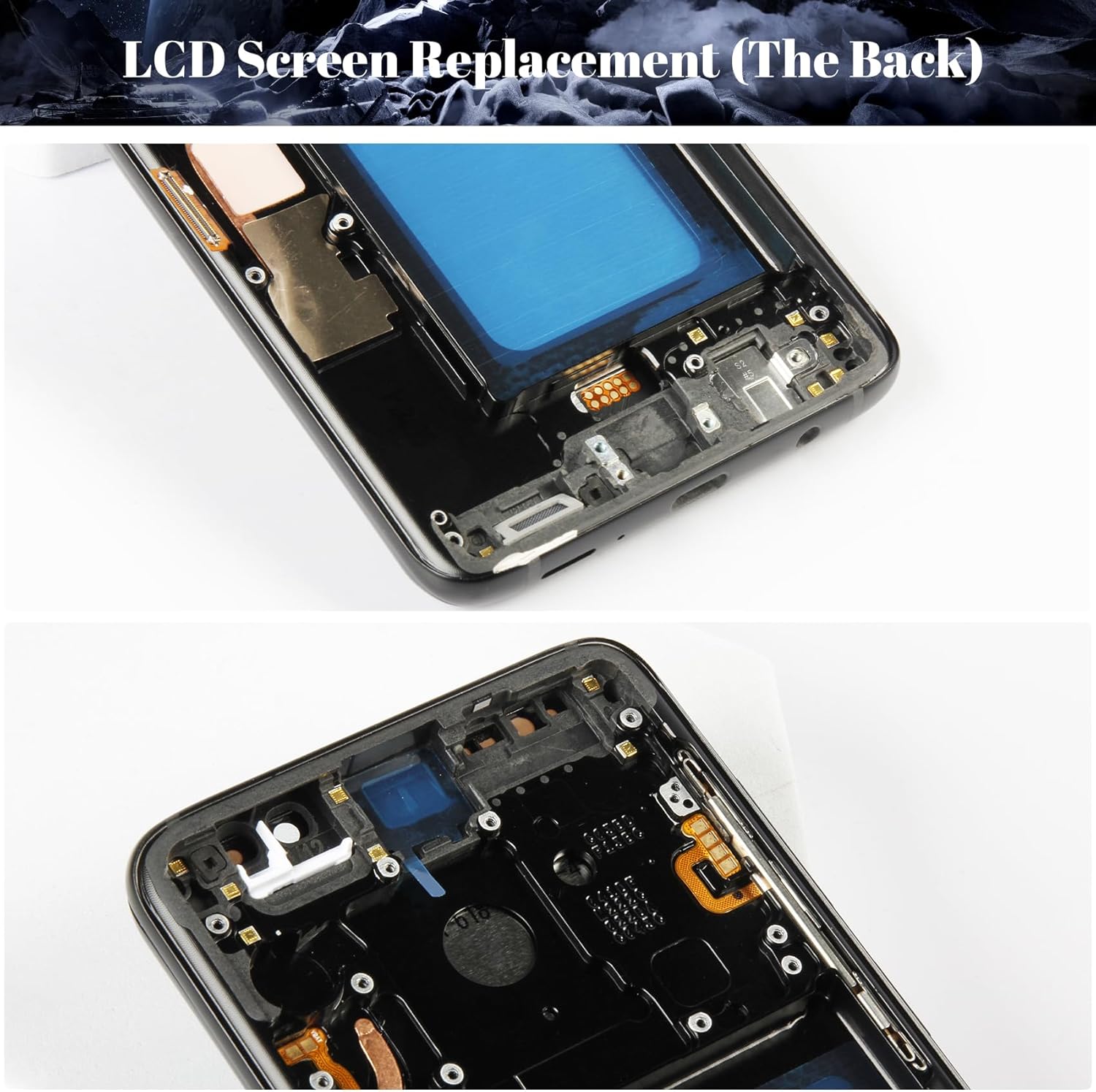 Incell for Samsung Galaxy S9 Plus Screen for Samsung Galaxy S9 Plus SM-G965F, SM-G965U, SM-G965W Digitizer Touch Sceen Assembly Repair Parts(Black,With frame)