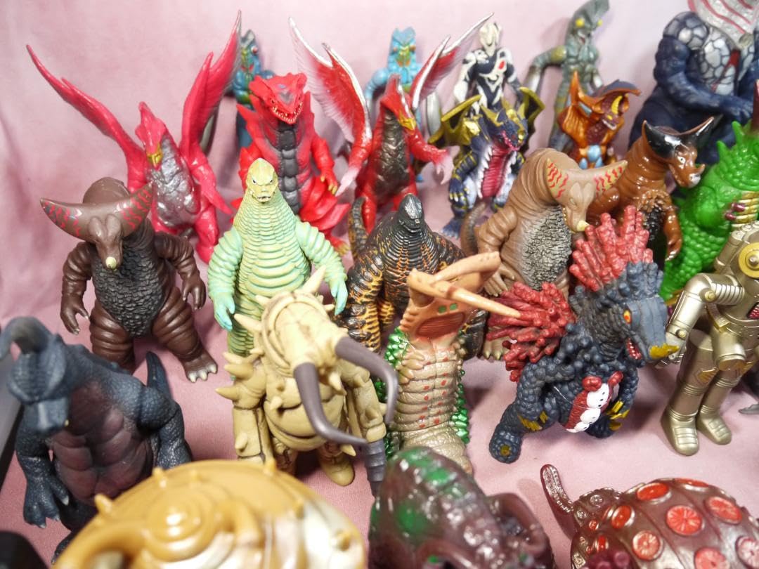 Amazon.co.jp: ウルトラ怪獣シリーズほか 怪獣 ソフビフィギュア 63体 