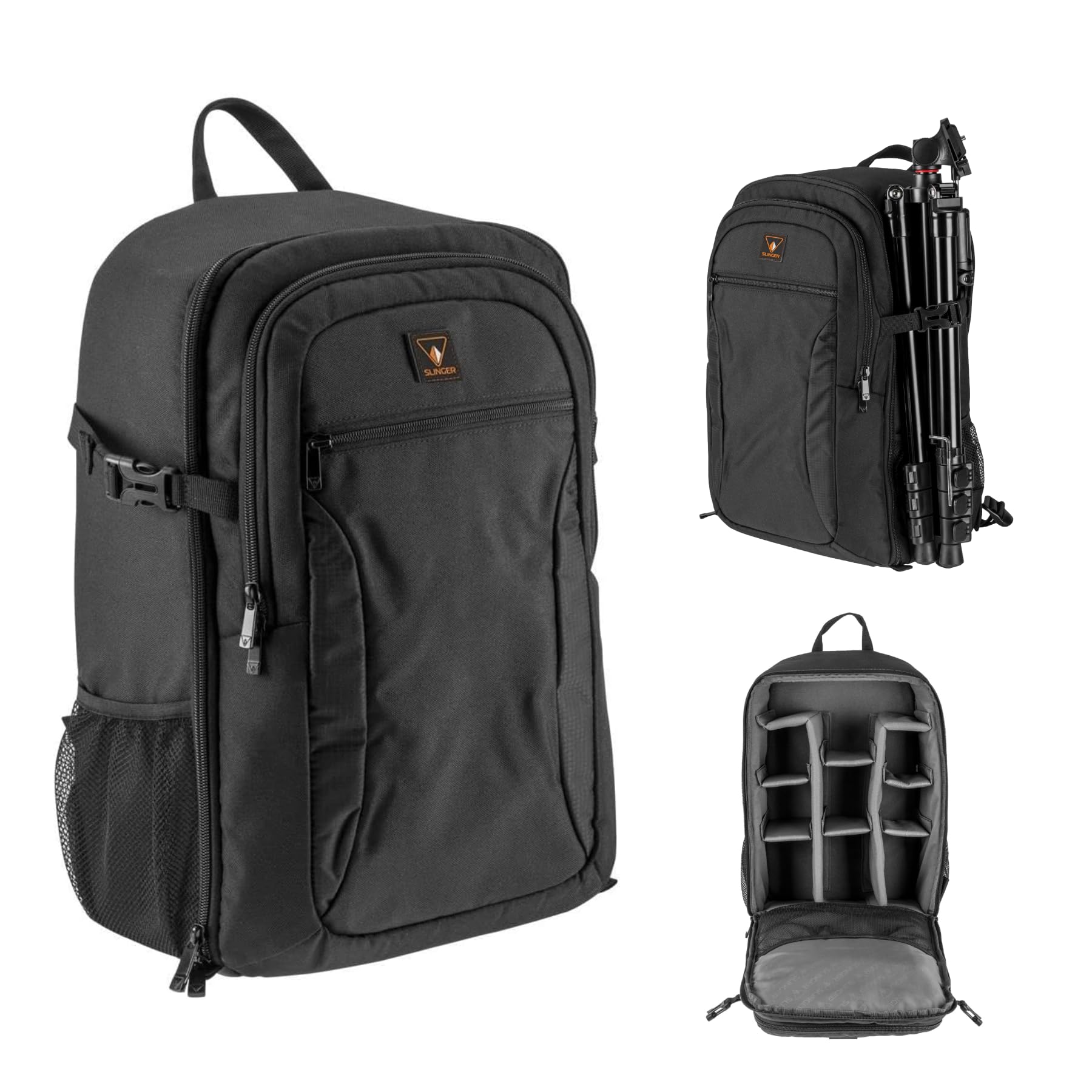 alpine 200 compact camera backpack for dslr slr cameras lens tripod, a lightweight, sporty backpack for a dslr or drones, camera bags for photographers