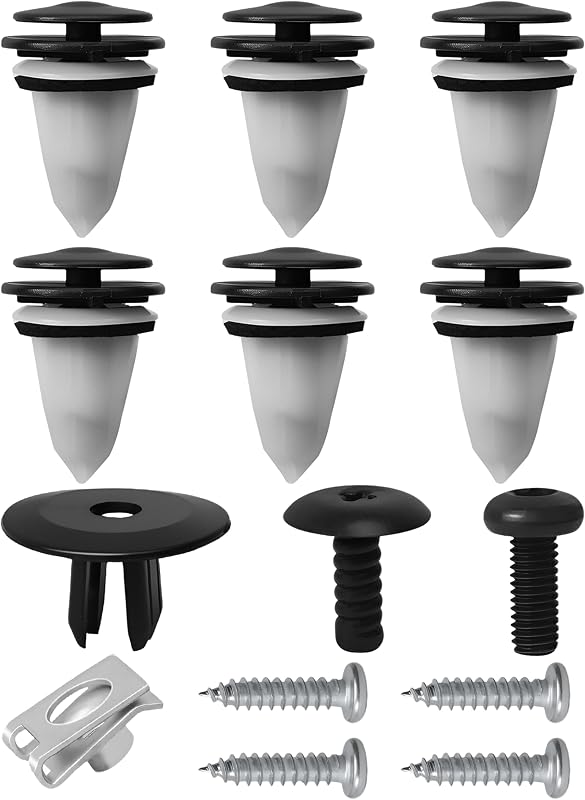 Kit de Fixação do Scoop do Capô Sozmxxne para MINI Cooper S R56, R55, R57, R58 e R59 – 14 peças