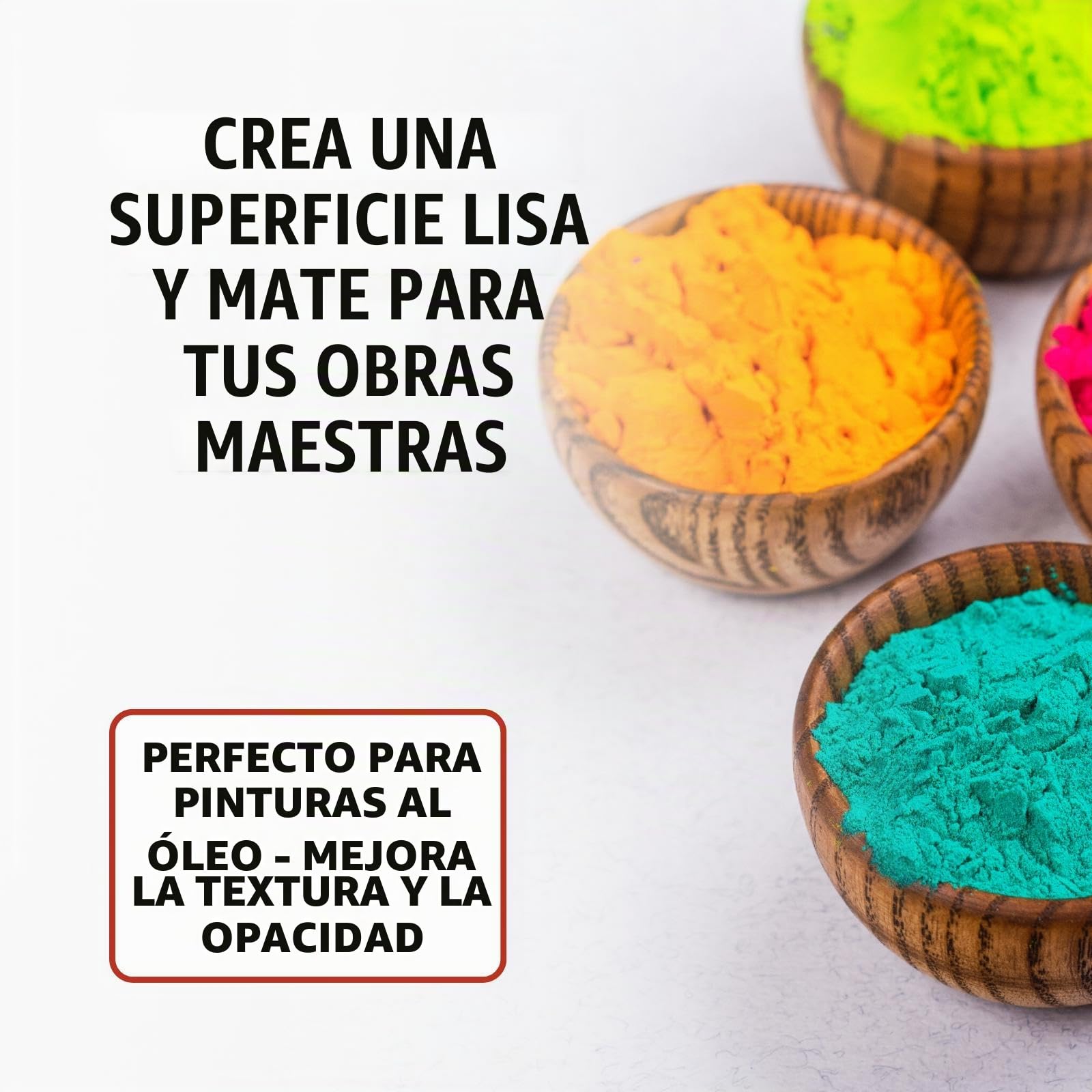 TFC Harina de mármol carbonato de calcio, 1 kg, polvo fino de alta calidad para arte, artesanía y construcción, respetuoso con el medio ambiente, no tóxico, blanco puro, versátil, perfecto para