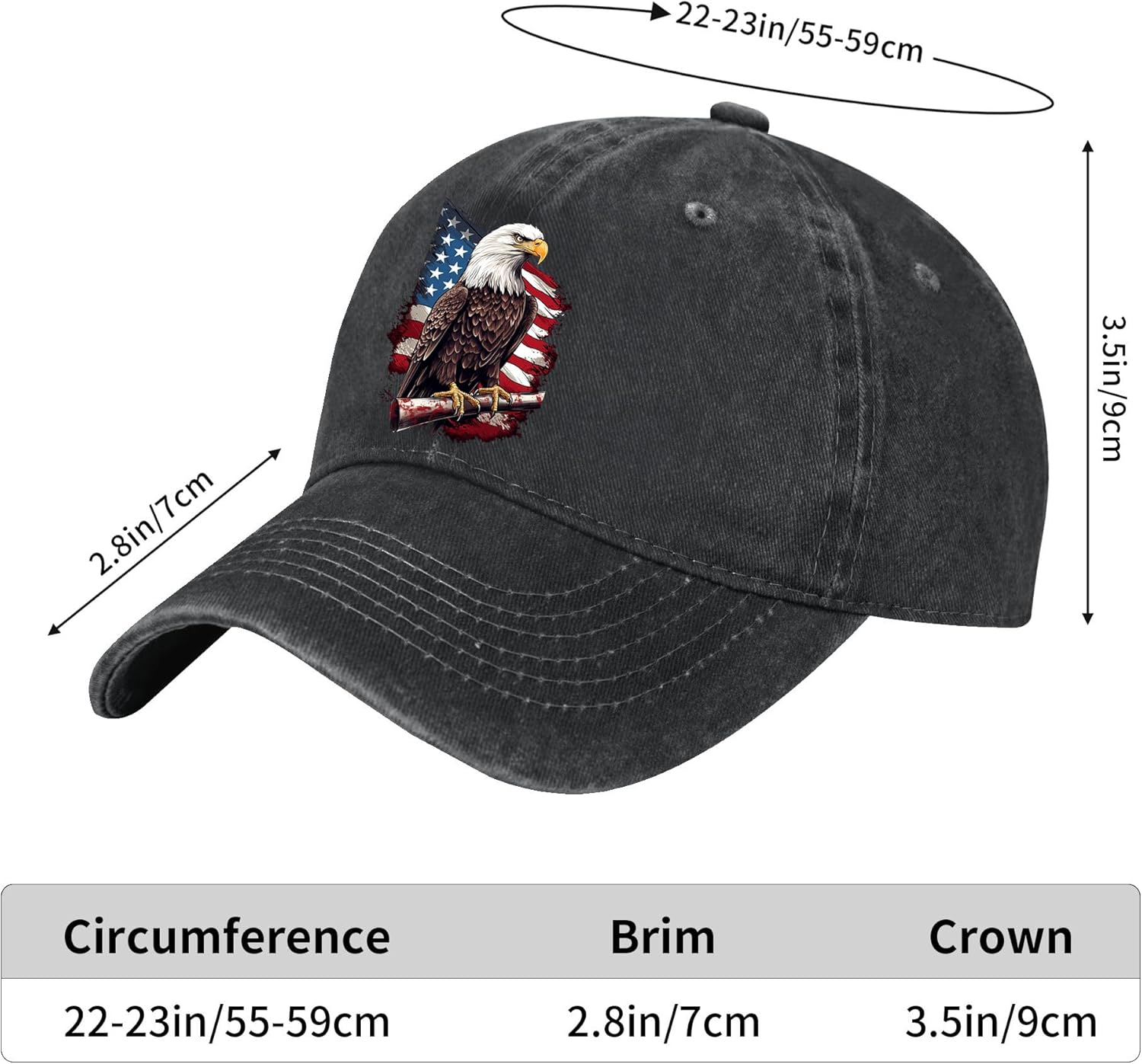 Animal Baseball Cap for Men Women Vintage Washed Cotton Adjustable Unstructured Hat - Image 7