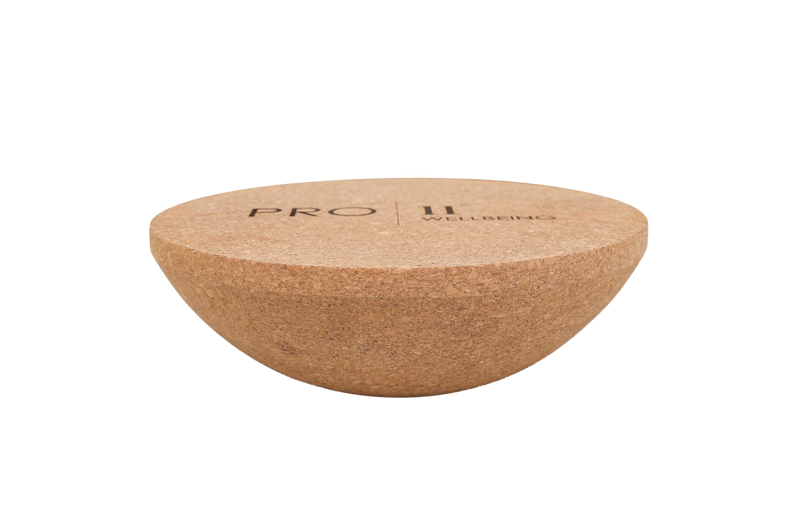 PRO 11 WELLBEING Cork Half Dome Balance Trainer – Non-Slip Yoga Balance Dome for Core Strength, Coordination & Fitness Training, Cork Balance Trainer for Rehabilitation, Surf, Skate, Snowboard