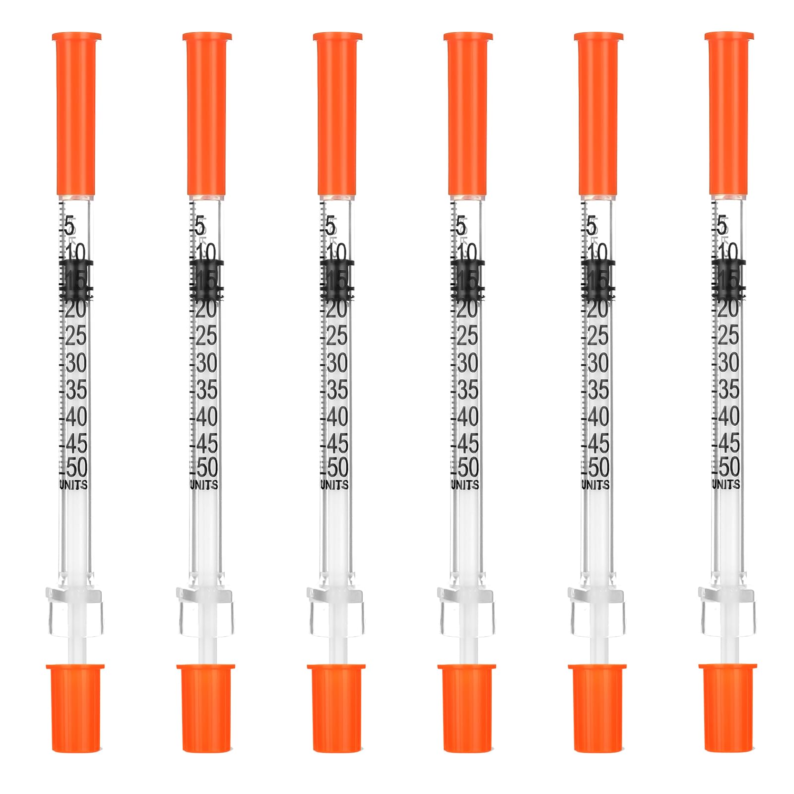 Photo 1 of 0.5mL/cc Lab Liquid Dispensing jeringas U-100-31G,5/16"- 8mm Individually Wrapped (Box of 100)