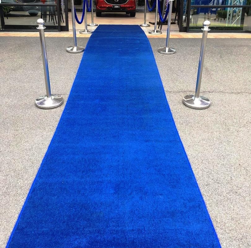 Image of Carpet Mat for Marriage Ceremony, Award Function, Hotel, Office, School & Colleges & Any Function Event and Carpets for Livin Room with Anti Slip Backing Rug Size 8 x 40 Feet