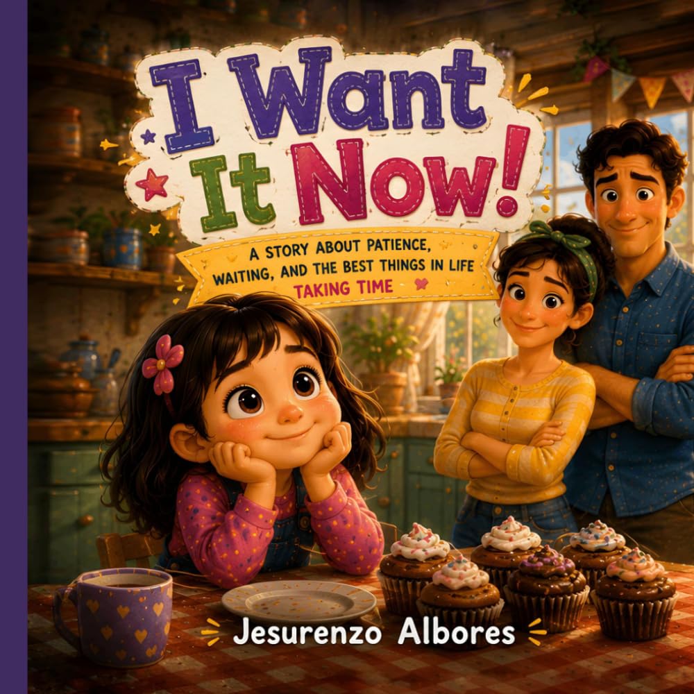 I Want It Now!: A Children's Picture Book About Patience, Waiting, Self-Control, Gratitude, Emotional Growth, Delayed Gratification, Kindness, and Life Lessons for Kids Ages 3–8
