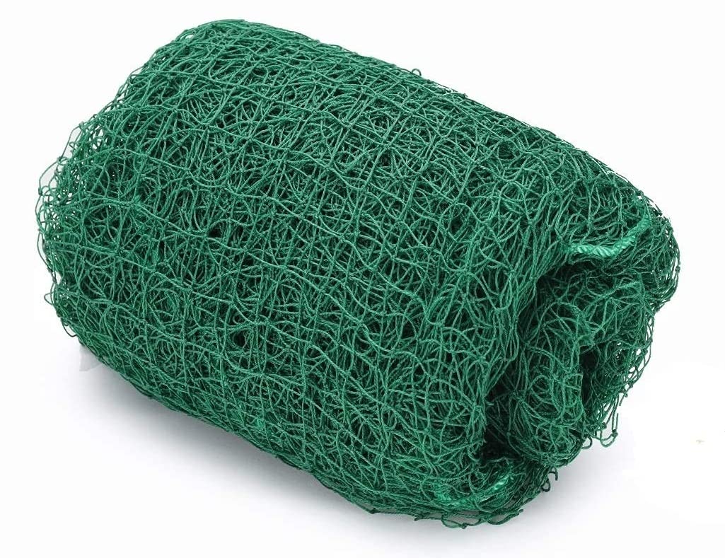 Dabodiya Sports Nets Cricket Batting Practice Net Cage Regular Trainingfor Outdoor Backyard Ground Sports Net Green Color (40 * 10 Feet)-image-36