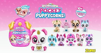 Rainbocorns Pocket Puppycorns Bobble Head