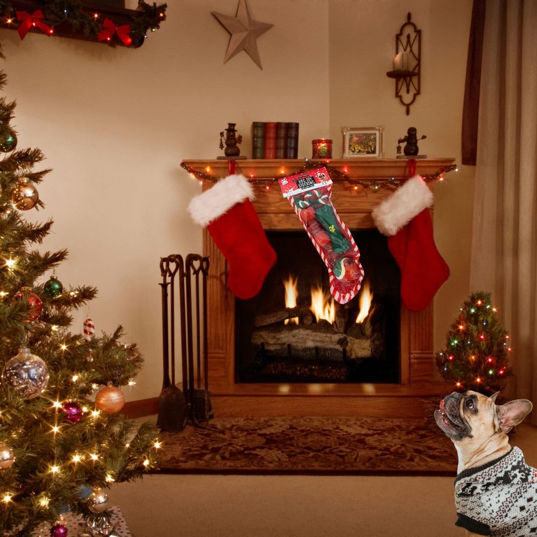 Logans Collective Dog Christmas Stocking with Washable Fleece Puppy Blanket, Pet Blanket - Image 2