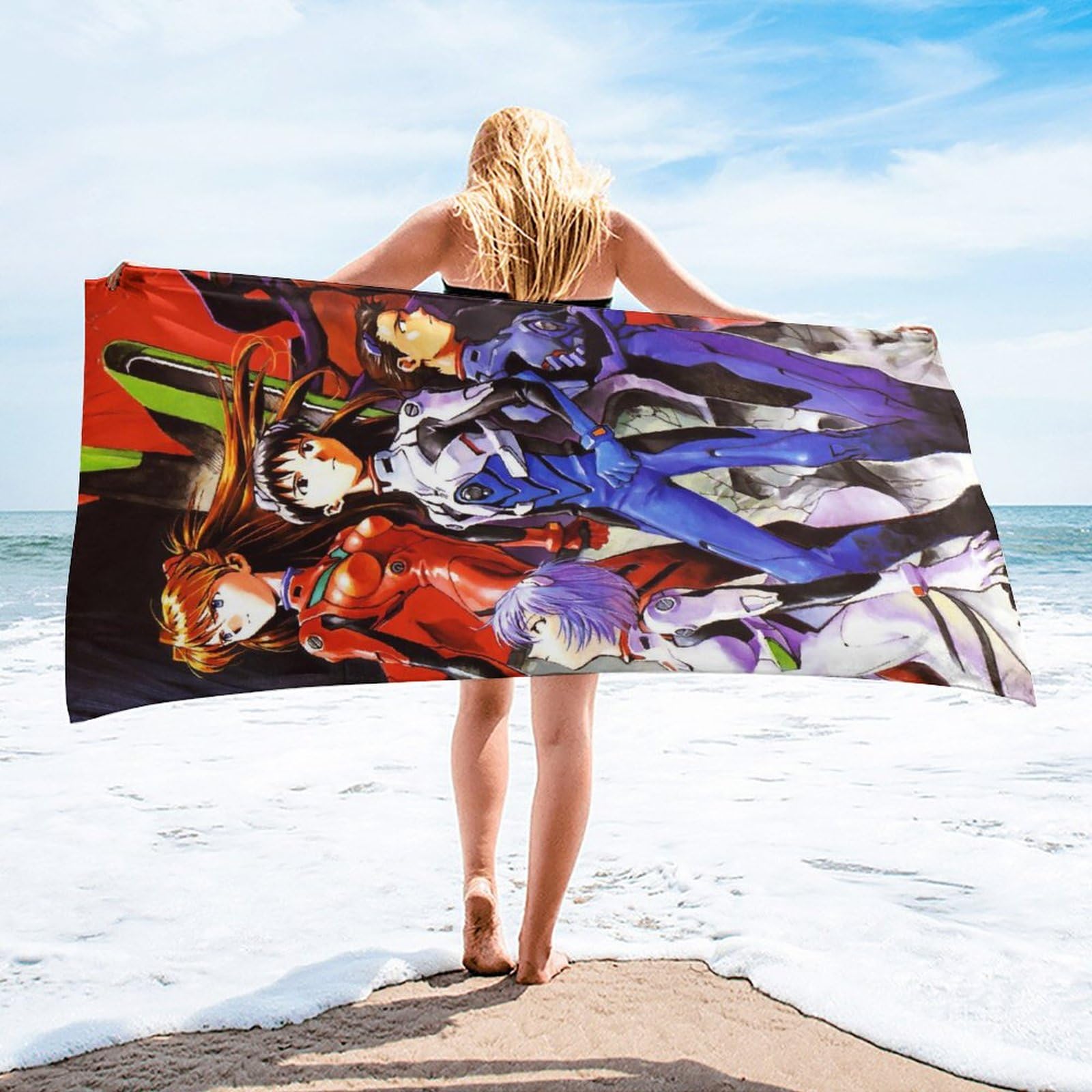 綾波レイ 特大バスタオル 「新世紀エヴァンゲリオン」