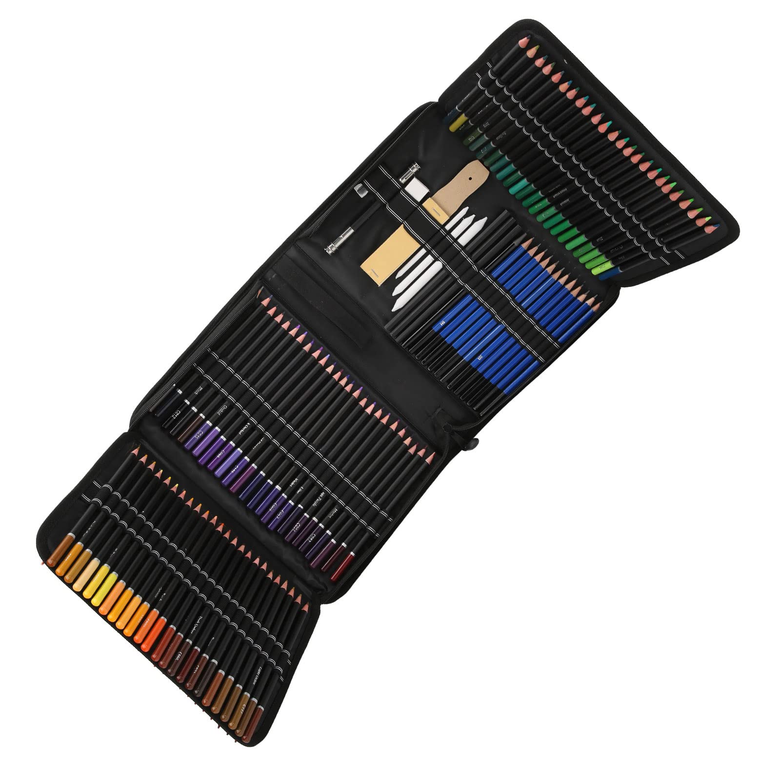 Buntstift-Set, öliges Lindenholz, sanftes Schreiben, Skizzenstift für Kunst, Malen, Zeichnen, Basteln