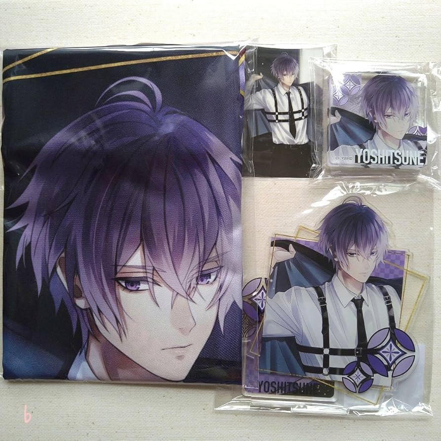 Amazon.co.jp: イケメン源氏伝 ちゃれくじ 義経 4点セット b 彼