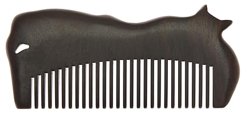 Miniatura 2 de VICUTU Peines de madera de sándalo para mujeres y hombres, dientes anchos y finos, resistentes desenredantes, antiestáticos, hechos a mano