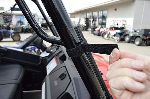 Miniatura 7 de Honda Pioneer 1000 Parabrisas abatible resistente a arañazos semifijo. ¡Máxima versatilidad en SxS! Fácil de instalar y retirar. No se requieren